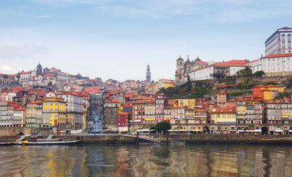 Oporto is de cruisehaven van Porto in Portugal