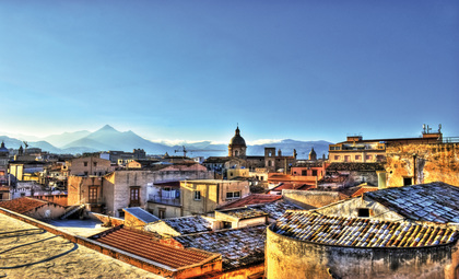 Cruisehaven Palermo in Sicilië Italië