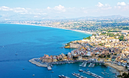 Cruisehaven Catania in Sicilië