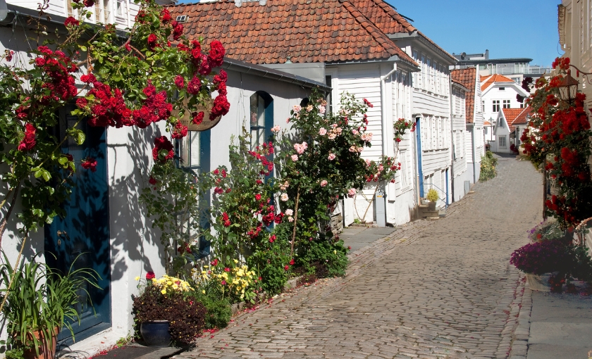 Sfeervolle steegjes in Stavanger