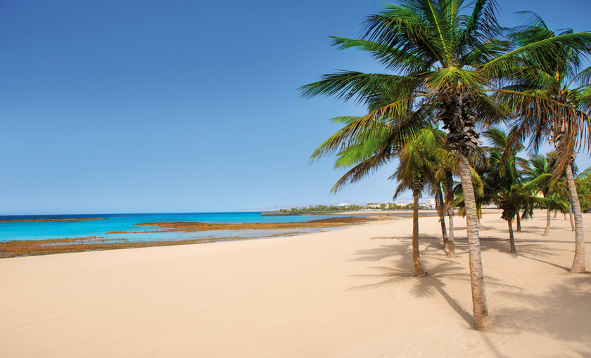 Canarische Eilanden Lanzarote strand