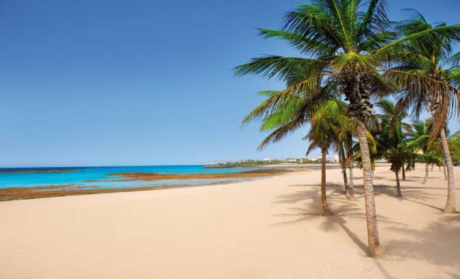 Canarische Eilanden Lanzarote strand