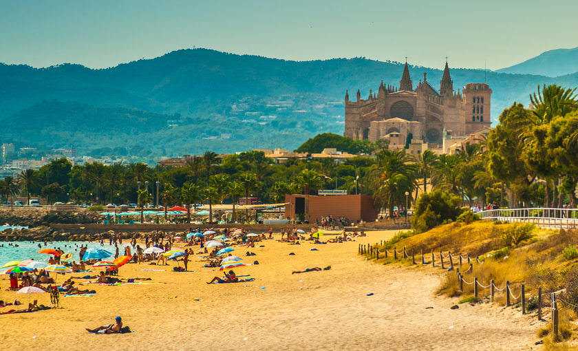 De kathedraal op Mallorca