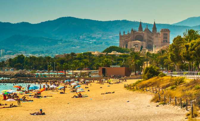 De kathedraal op Mallorca