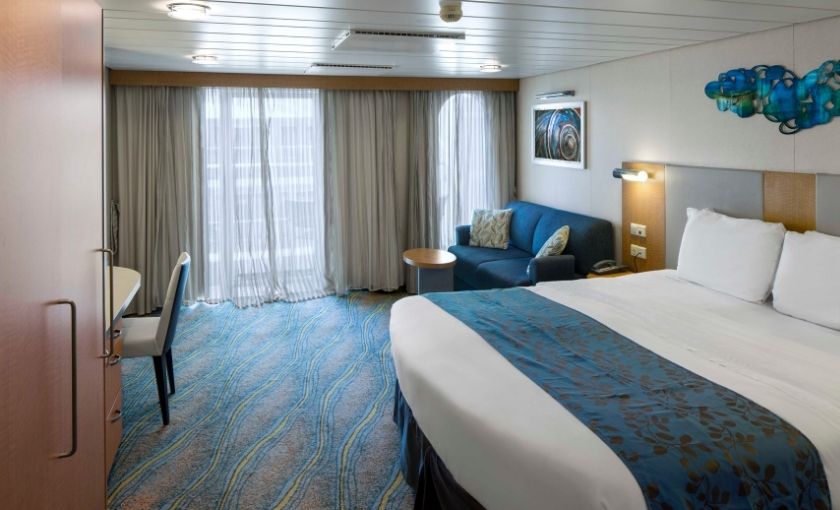 Allure of the seas buitenhut met balkon D5