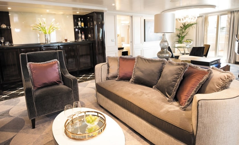 Master Suite luxe schip Regent Seven Seas