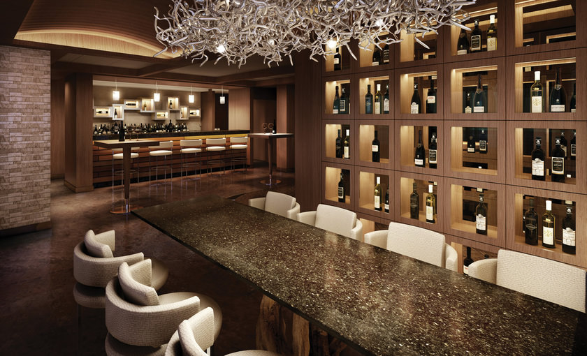 Wijnbar van schip Norwegian Escape
