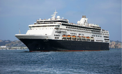 cruiseschip MS Veendam van rederij Holland America Line