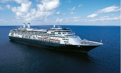 Cruiseschip MS Amsterdam van rederij Holland America Line