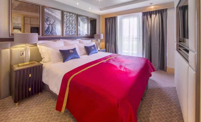 Penthouse suite op de Queen Mary 2