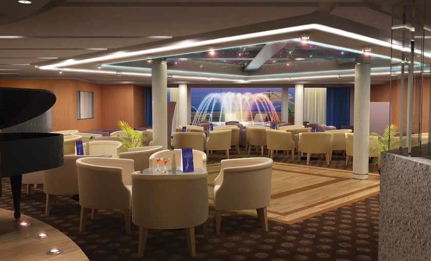 lounge van Seabourn Odyssey