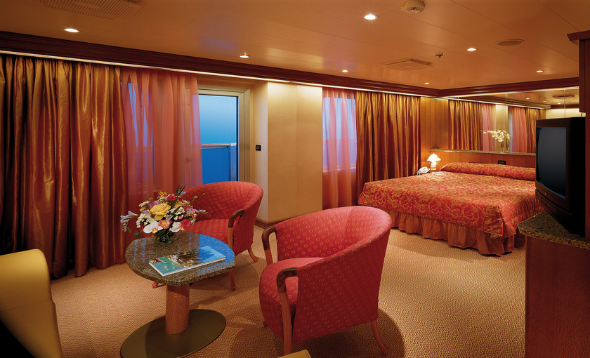 Carnival hutten van Carnival Conquest