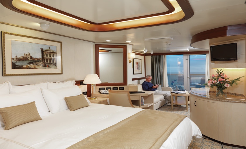 Een Princess Suite op de Queen Elizabeth