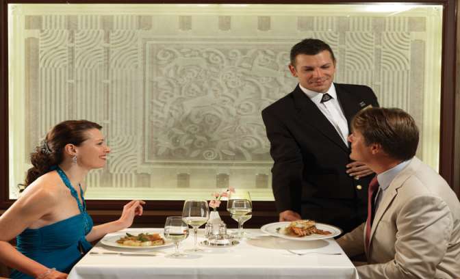 Britannia Club op de Queen Elizabeth