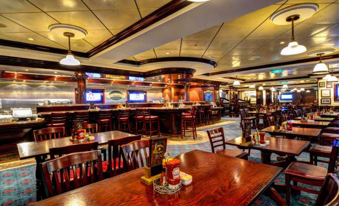 De OSheehans bar en grill op de Norwegian Getaway van NCL