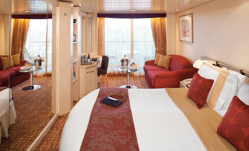 Suite van cruiseschip Celebrity Infinity