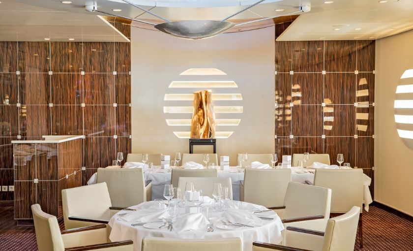 Rossini restaurant op de AidaPerla