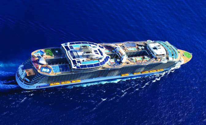 Symphony of the Seas grootste cruiseschip ter wereld