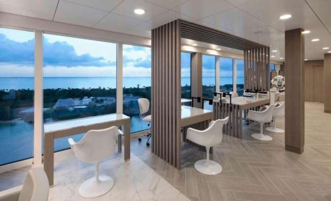 Celebrity Apex spa salon