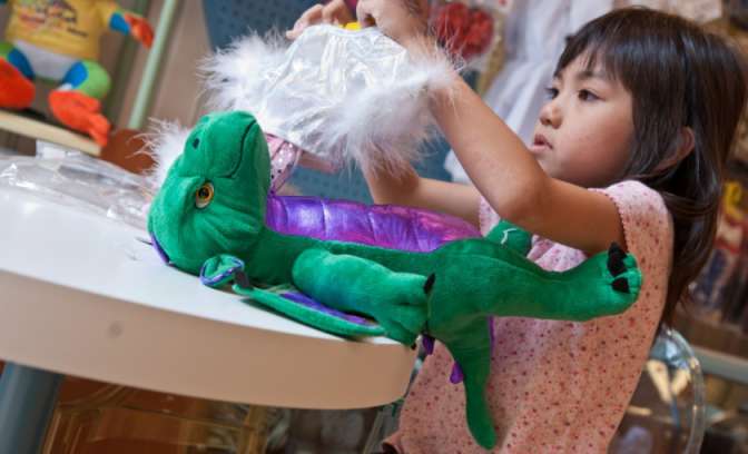 Maak je eigen knuffel op de Grandeur of the Seas