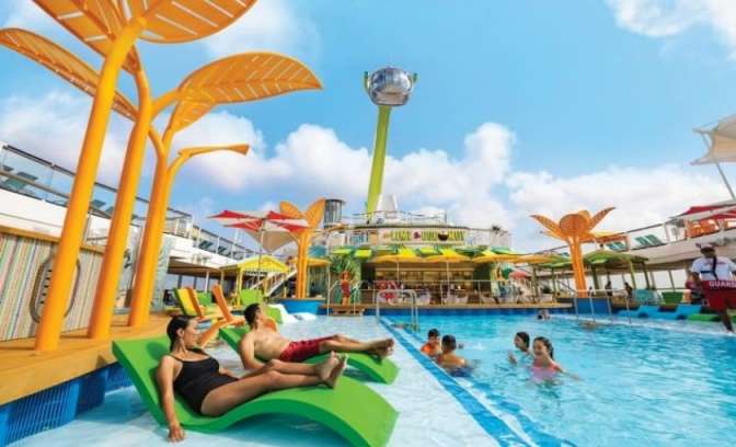 Zwembaddek Odyssey of the Seas Royal Caribbean