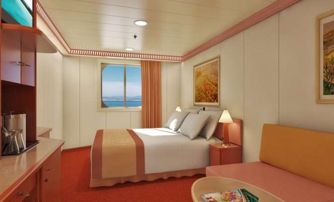 Hut cruiseschip Carnival Triumph