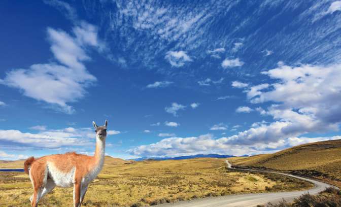 National Park Torres del Paine in Chili