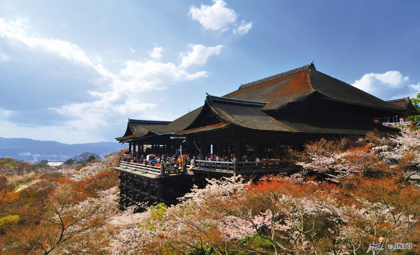 Kiyomizu tempel in Kyoto